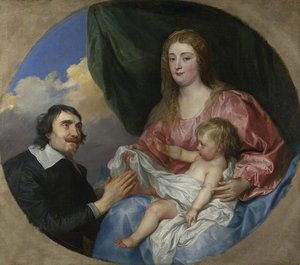 The Abbé Scaglia Adoring The Virgin And Child — Sir Anthony Van Dyck