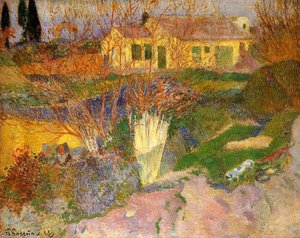 Mas, Near Arles — Eugène Henri Paul Gauguin, Post-impressionism