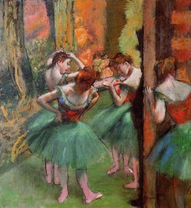Dancers, Pink And Green — Edgar Degas