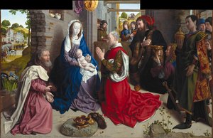 The Adoration Of The Kings (monforte Altar) — Hugo Van Der Goes