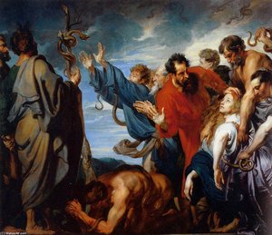 Mozes And The Brass Snake — Sir Anthony Van Dyck