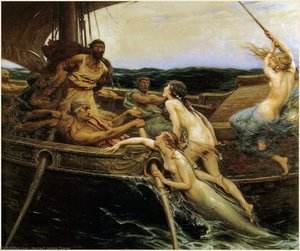 Ulysses And The Sirens - — Herbert James Draper