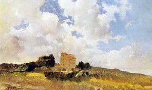 Frascati Clouds — Nikolai Ge