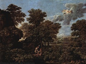 Spring (the Earthly Paradise) — Nicolas Poussin