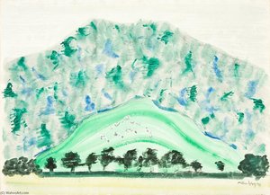 Mountain At High Noon — Milton Avery