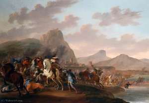 A Battle between Christians and Moors