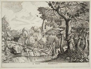 Wooded Region (pagus Nemorosus) — Pieter Bruegel The Elder