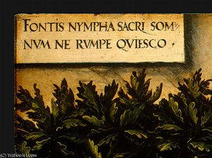 The Nymph of the Spring, after Detalj - (6,)