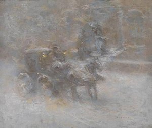 Snow Storm — Everett Shinn
