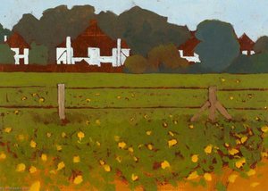 Looking Towards The Highway From Along Warren Road — Stephen Chaplin