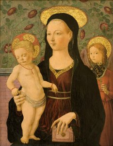 Virgin and Child with An Angel