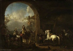 The Stable — Pieter Wouwerman