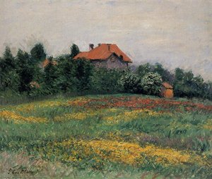 Norman Landscape — Gustave Caillebotte