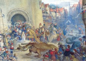 The Little Princess's Birthday Dragon — Richard Doyle