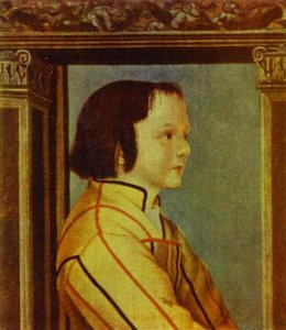 Portrait Of A Boy With Chestnut Hair — Hans Holbein The Younger, Renaissance