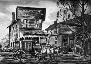 The False Front — Charles Burchfield