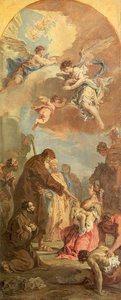 Miracle Of Saint Francis Of Paola — Sebastiano Ricci, Baroque