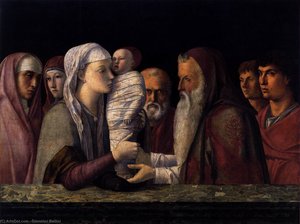Presentation At The Temple — Giovanni Bellini, Early Renaissance