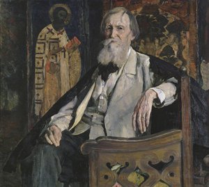 Portrait Of Victor Vasnetsov — Mikhail Nesterov