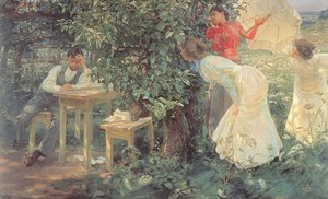 The Book Lover — František Kupka