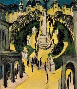 Belle-alliance Platz, Berlin — Ernst Ludwig Kirchner, Expressionism