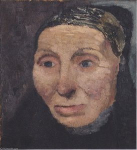 Head Of A Peasant Woman — Paula Modersohn-becker