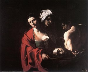 Salome With The Head Of John The Baptist — Caravaggio, Baroque
