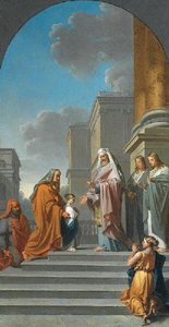 La Présentation De La Vierge Au Temple — Roques Joseph