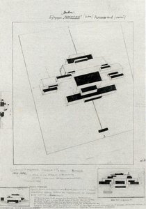 Future Planits Houses For Earth Owellers People — Kazimir Malevich, Suprematism