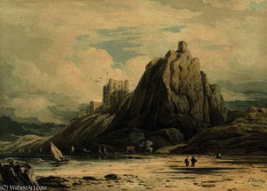 Bamborough castle, northumberland
