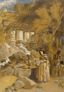 The Praying Cylinders Of Thibet — William Simpson