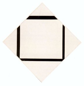Composition 1 A — Piet Mondrian