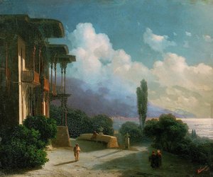 Night Near Yalta — Ivan Konstantinovich Aivazovsky