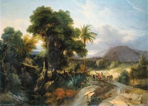 Paysage Animé — Jules Louis Philippe Coignet