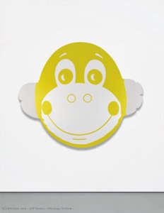Monkey (yellow) — Jeff Koons