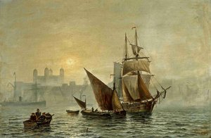 Mist In Port, London — Charles John De Lacy