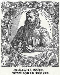 Melchior neusidler at the age of forty-three years