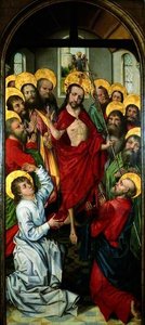 The Risen Christ (recto) — Master Of The View Of Saint Gudule