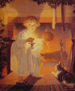 Is He Coming — Norman Rockwell