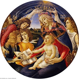 Madonna Of The Magnificat — Sandro Botticelli