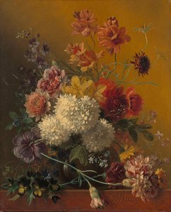 Still Life With Flowers, Georgius Jacobus Johannes Van Os, 1820 - 1861 — Georgius Jacobus Johannes Van Os