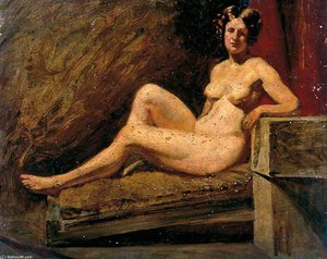 Reclining Female Nude — William Etty