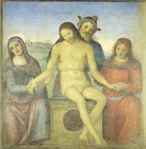 Christ In Pieta — Vannucci Pietro (le Perugin)