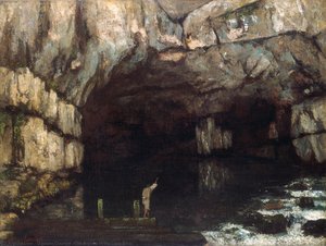 The Source Of The Loue River — Gustave Courbet
