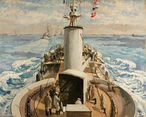 The Harwich Force At Sea — Philip Connard