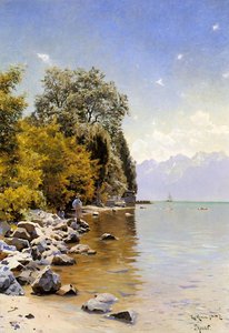 Fishing On Lac Leman — Педер Морк Монстед