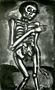 Death Took Him As He Left The Bed Of Nettles — Georges Rouault
