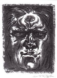 Portrait Of George Duthuit — André Masson