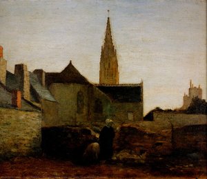 Village Breton Huile Sur Toile Nice, Musée Matisse — Henri Matisse, Fauvism