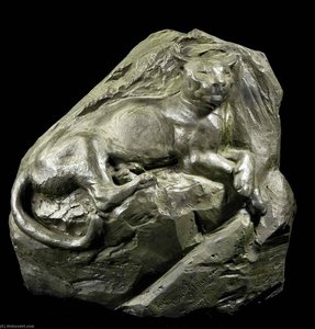 Sleeping Jaguar — Edward Kemeys